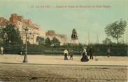 76 Seine Maritime CPA FRANCE 76 "Le Havre, square et statue de Bernardin de Saint Pierre "