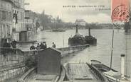 17 Charente Maritime / CPA FRANCE 17 "Saintes, inondation de 1904"