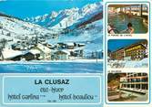 74 Haute Savoie CPSM FRANCE 74 "La Clusaz, Hotel Carlina Beaulieu"