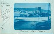 06 Alpe Maritime CARTE PHOTO FRANCE 06 "Cannes, bateau le Titan"