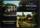 73 Savoie CPSM FRANCE 73 "Chamousset, Hotel Christin"