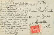 Marcophilie (Lettre Et Cartes) MARCOPHILIE FRANCE / BANDE PUBLICITAIRE sur CPA 04 Pont du Fossé