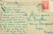Marcophilie (Lettre Et Cartes) MARCOPHILIE FRANCE / BANDE PUBLICITAIRE sur CPA 83 Sainte Maxime