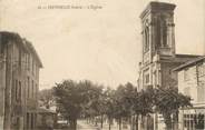 38 Isere / CPA FRANCE 38 "Heyrieux, l'église"