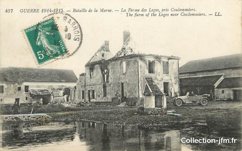 CPA FRANCE 77 "La Ferme des Loges, près Coulommiers" | 77 seine et marne : autres communes (77) | Ref: 23221 | collection-jfm.fr