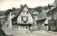 27 Eure / CPSM FRANCE 27 "Bernay, vieilles maisons, rue des Sources"