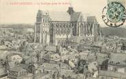 02 Aisne / CPA FRANCE 02 "Saint Quentin, la basilique prise du Beffroi"