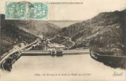 15 Cantal / CPA FRANCE 15 "Le Barrage de la Sioule au Viaduc des Fades"