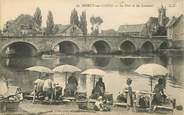 77 Seine Et Marne CPA FRANCE 77 "Moret sur loing, le Pont et les laveuses"