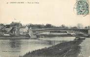 94 Val De Marne / CPA FRANCE 94 "Choisy au Bac, pont sur l'Aisne"