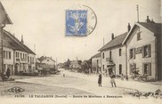 25 Doub / CPA FRANCE 25 "Le Valdahon, route de Morteau à Besançon"