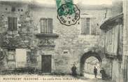 47 Lot Et Garonne / CPA FRANCE 47 "Montpezat, la vieille porte Saint Roch"