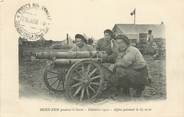 Militaire  CPA CHASSEUR ALPIN "1912, canon"