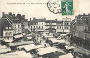 76 Seine Maritime / CPA FRANCE 76 "Gournay en Bray, la place nationale un jour de marché"