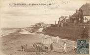 14 Calvado / CPA FRANCE 14 "Ver sur Mer, la plage et la mer"