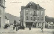 73 Savoie / CPA FRANCE 73 "Novalaise, la place, l'hôtel Bellemin"