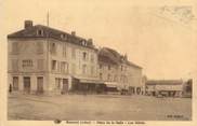 03 Allier / CPA FRANCE 03 "Gannat, place de la Halle, les hôtels"