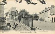 76 Seine Maritime CPA FRANCE 76 " Fontaine le Bourg, le Pont"