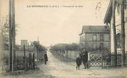 77 Seine Et Marne CPA FRANCE 77 "la Houssaye, l'avenue de la gare"