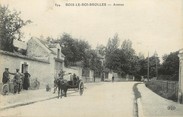 77 Seine Et Marne / CPA FRANCE 77 "Bois le Roi Brolles, avenue"