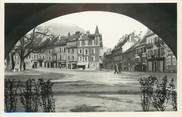 74 Haute Savoie / CPSM FRANCE 74 "Bonneville, la place vue des arcades"