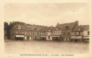 76 Seine Maritime / CPA FRANCE 76 "Longueville sur Scie, la place"