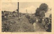 76 Seine Maritime / CPA FRANCE 76 "Longueville sur Scie, vue sur la Scie et la ligne Rouen Dieppe"