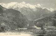74 Haute Savoie CPA FRANCE 74 "Servoz et le Mont Blanc"