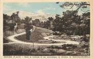 63 Puy De DÔme / CPA FRANCE 63 "Brousse, route de Lachamp"