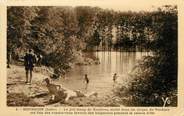 38 Isere / CPA FRANCE 38 "Bourgoin, le joli étang de Rozières"