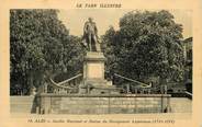 81 Tarn / CPA FRANCE 81 "Albi, jardin National et statue du navigateur Lapérouse" / Le Tarn Illustré