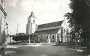 77 Seine Et Marne / CPSM FRANCE 77 "Quincy Voisins, l'église et le monument aux morts"