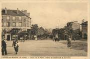 77 Seine Et Marne / CPA FRANCE 77 "Vaires sur Marne, place de la gare"