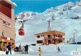 38 Isere / CPSM FRANCE 38 "Alpe d'Huez" / TELEPHERIQUE