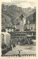 74 Haute Savoie / CPA FRANCE 74 "Saint Gingolph, l'église et le Crammont"