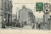 76 Seine Maritime  / CPA FRANCE 76 "Le petit Quevilly, rue Thiers"