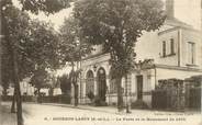 71 SaÔne Et Loire / CPA FRANCE 71 "Bourbon Lancy, la poste et le monument de 1870"