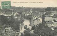 38 Isere / CPA FRANCE 38 "Pont de Beauvoisin, les bords du Guiers"