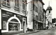 38 Isere / CPSM FRANCE 38 "Pont de Beauvoisin, la rue Dumas et l'église"