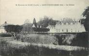 60 Oise / CPA FRANCE 60 "Saint Cyr sur Chars, le château"