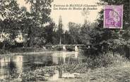 16 Charente CPA FRANCE 16 "Env. de Mansle, les ruines du moulin de Baudan"
