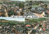 14 Calvado / CPSM FRANCE 14 "Crevecoeur en Auge, vue générale"