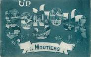 73 Savoie / CPA FRANCE 73 "Un bonjour de Moutiers"