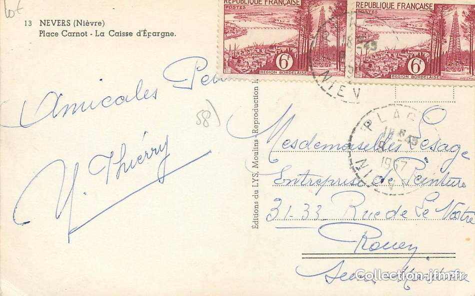 / CPSM FRANCE 58 
