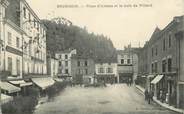 38 Isere / CPA FRANCE 38 "Bourgoin, Place d'Armes et le bois Pillard" / CACHET HOPITAL