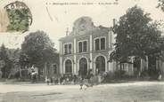 38 Isere / CPA FRANCE 38 "Bourgoin, la gare" / ATTELAGE