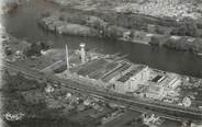 78 Yveline / CPSM FRANCE 78 "Bonnières, vue aérienne, les usines SINGER"