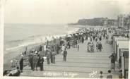 62 Pa De Calai / CARTE PHOTO FRANCE 74 "Wimereux, la digue"