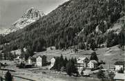 74 Haute Savoie / CPSM FRANCE 74 "Vallorcine, le chef lieu et le Mont Oreb"