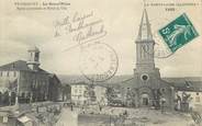 43 Haute Loire / CPA FRANCE 43 "Paulhaguet, la grand'Place'"